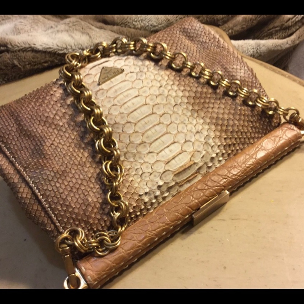 👜 PRADA PITONE CERNIERA BAG 👜 - Picture 9 of 16